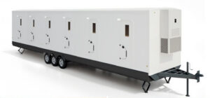 Mobile Bunk House Trailer Exterior